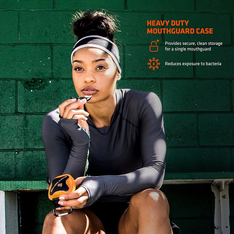 Shock Doctor Unisex Mouthguard Case - Heavy Duty Ventilated Design in Pink - Image 2