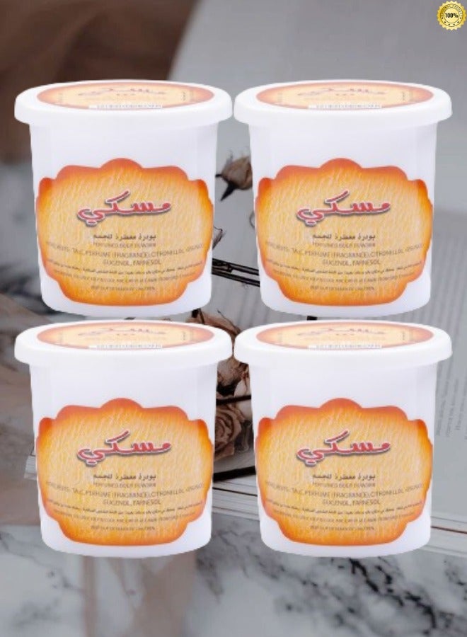 بانافع 4 قطع بودرة معطرة مسكي 50 جرام - Image 1