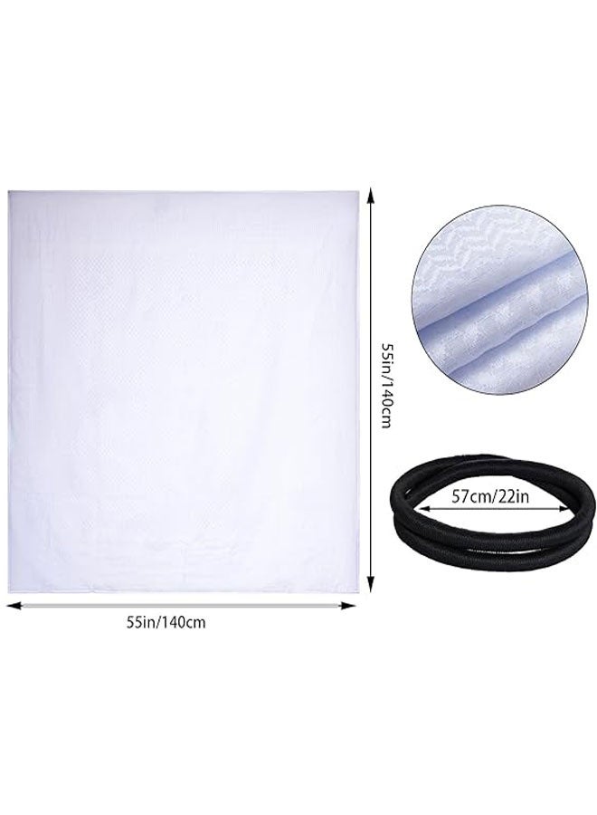 وهاواي Head Wrap Scarf Arabic Turban Tactical Desert Neck Headwear Wrap for Men Women, Arab Scarf 140X140cm - Image 2