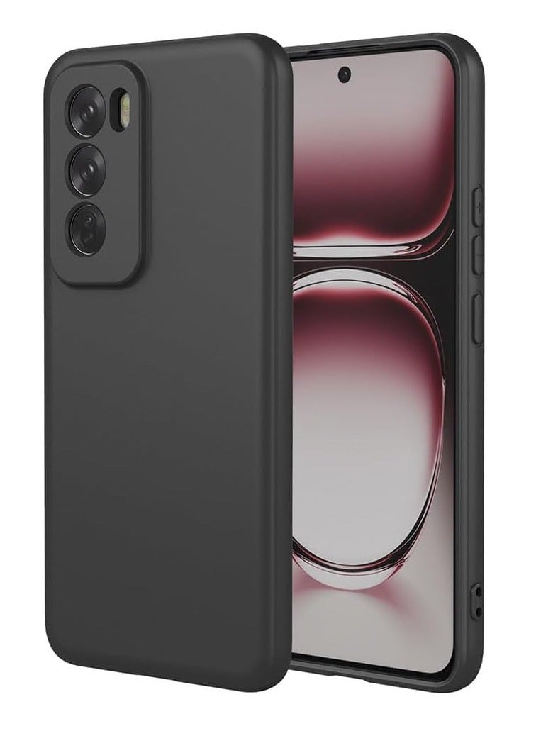 BORTONY OPPO Reno 12 Pro Case Cover Soft Silicone Case Shockproof Matte Finish Back Cover with Camera Protection Case for OPPO Reno 12 Pro - Image 1