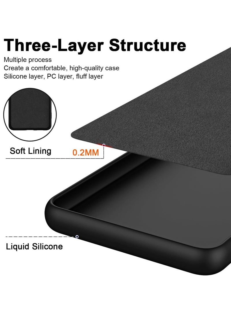 BORTONY OPPO Reno 12 Pro Case Cover Soft Silicone Case Shockproof Matte Finish Back Cover with Camera Protection Case for OPPO Reno 12 Pro - Image 4