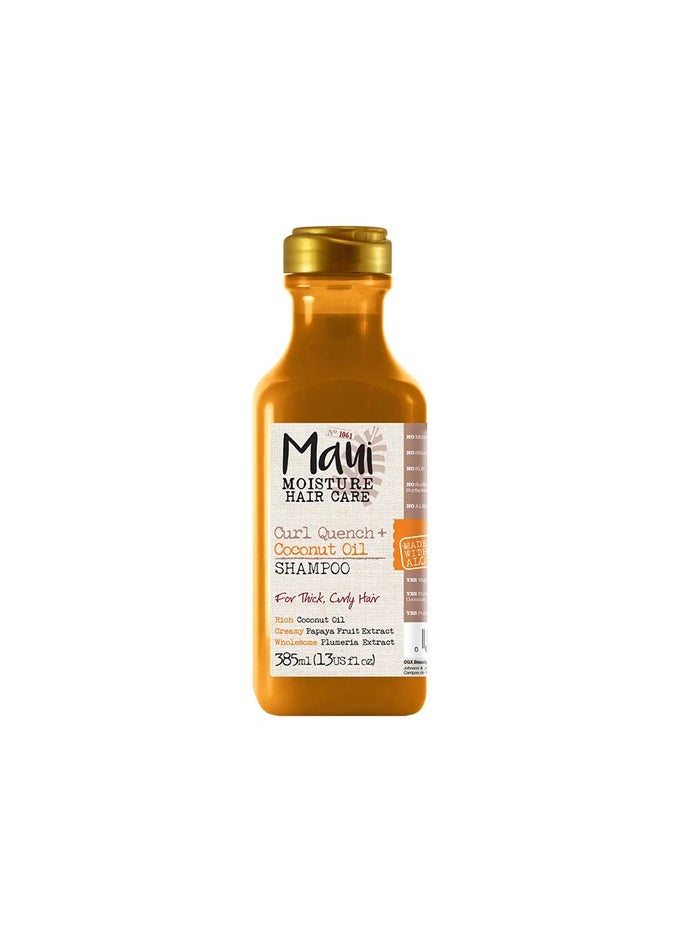 Maui Moisture Curl Quench Coconut Oil Shampoo 13 oz