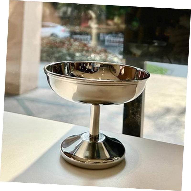 KICHOUSE 2Pcs Dessert Cups Elegant Ice Cream Storage Goblet for Parties Reusable Fruit and Dessert Bowl for Appetizers and Snacks Kitchen and Restaurant - Image 5