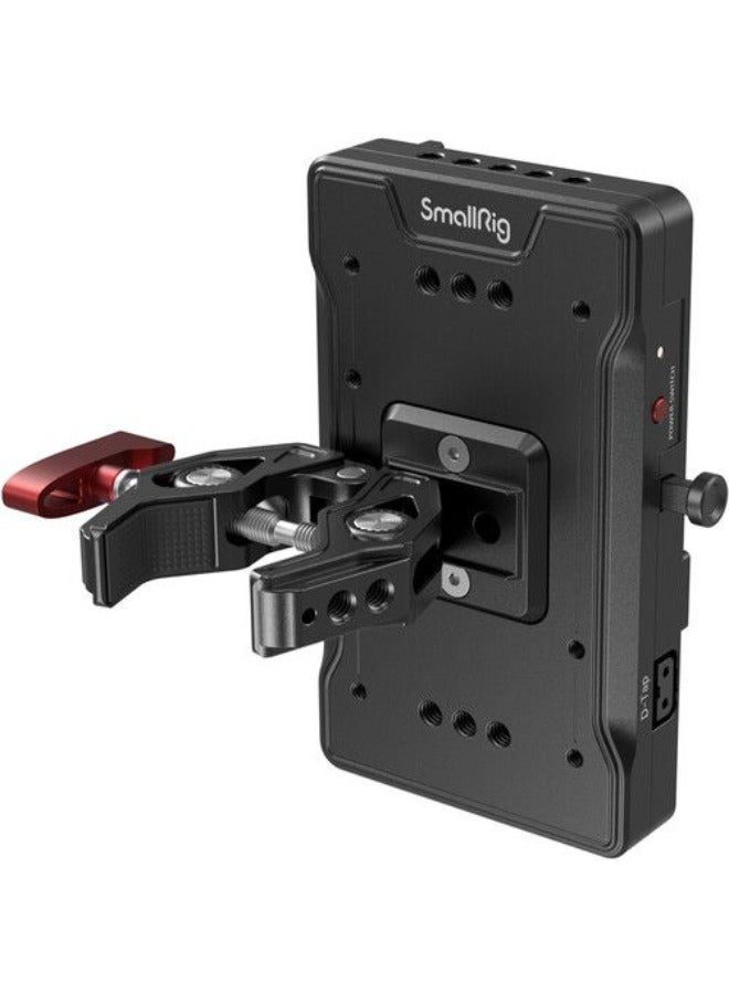 SmallRig V-Mount Battery Adapter Plate with Crab-Shaped Clamp 3202