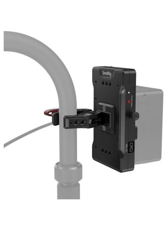 SmallRig V-Mount Battery Adapter Plate with Crab-Shaped Clamp 3202