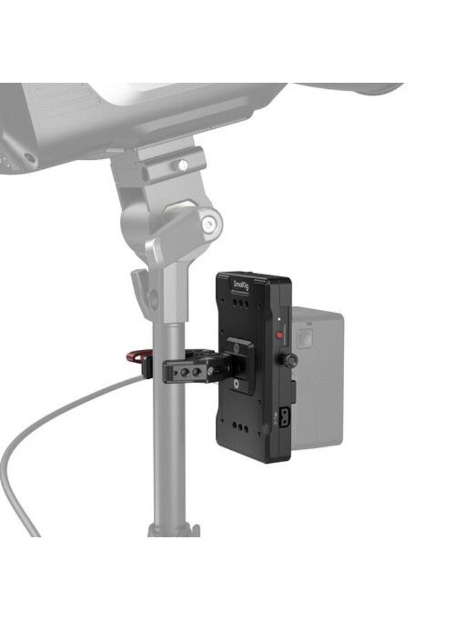 SmallRig V-Mount Battery Adapter Plate with Crab-Shaped Clamp 3202