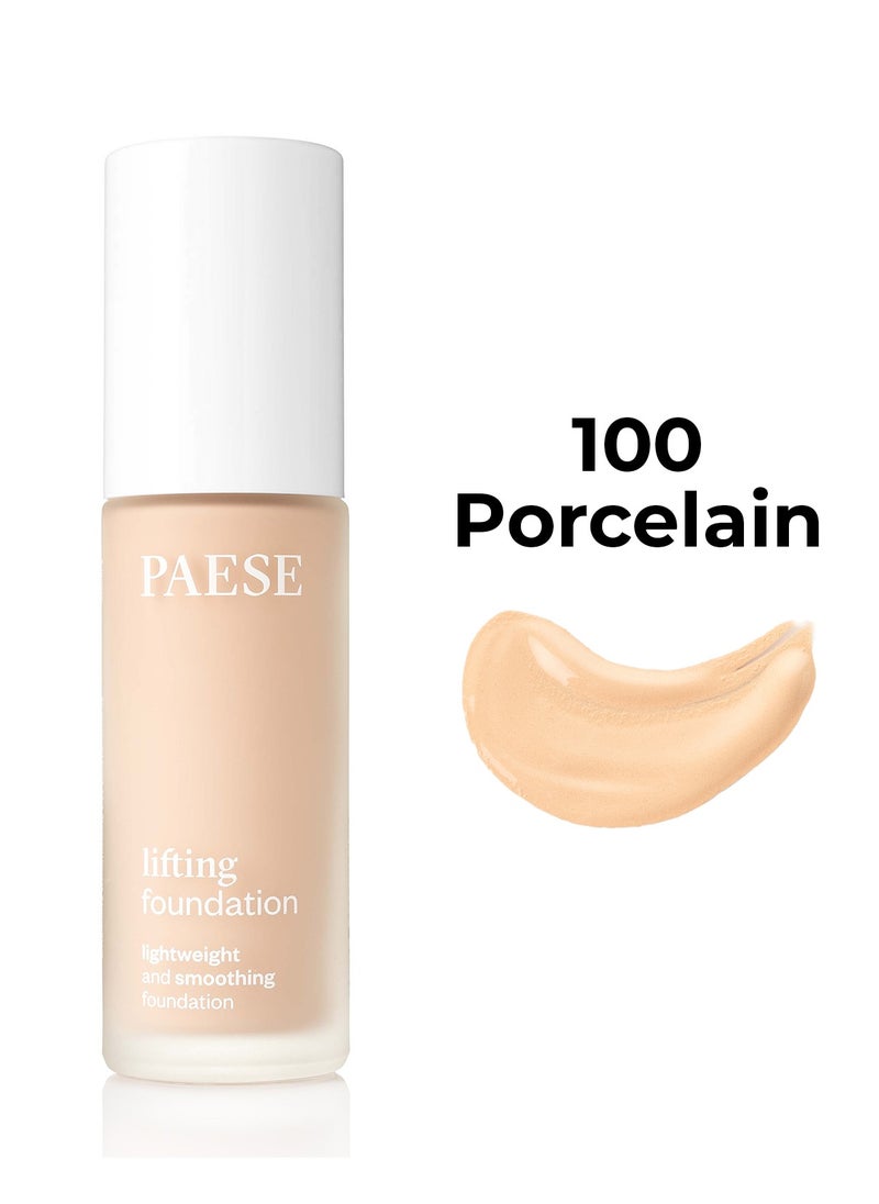Paese Liquid Lifting Smoothing Foundation, Gently Mattifies 100 Porcelain  - Image 1
