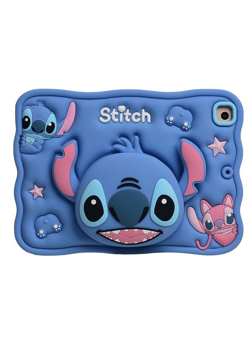 Lilo and Stitch Cartoon Embroidery Silicone Case for Apple iPad 10.5 inch - Image 2
