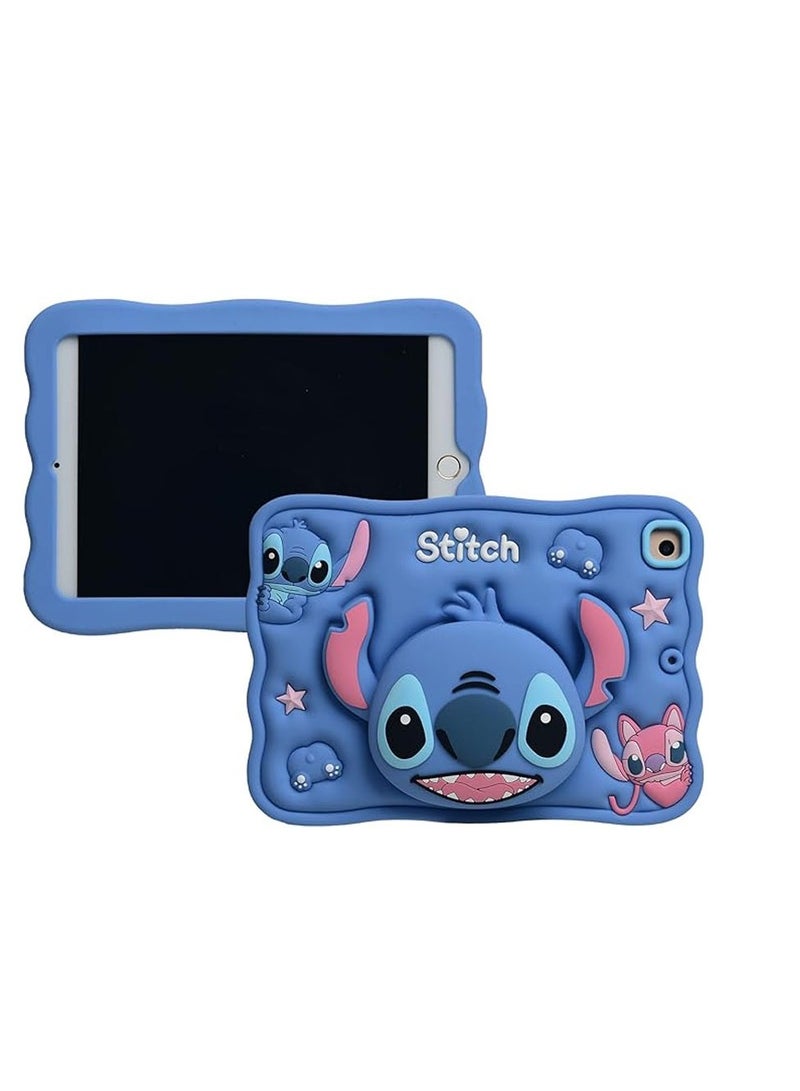Lilo and Stitch Cartoon Embroidery Silicone Case for Apple iPad 10.5 inch - Image 3