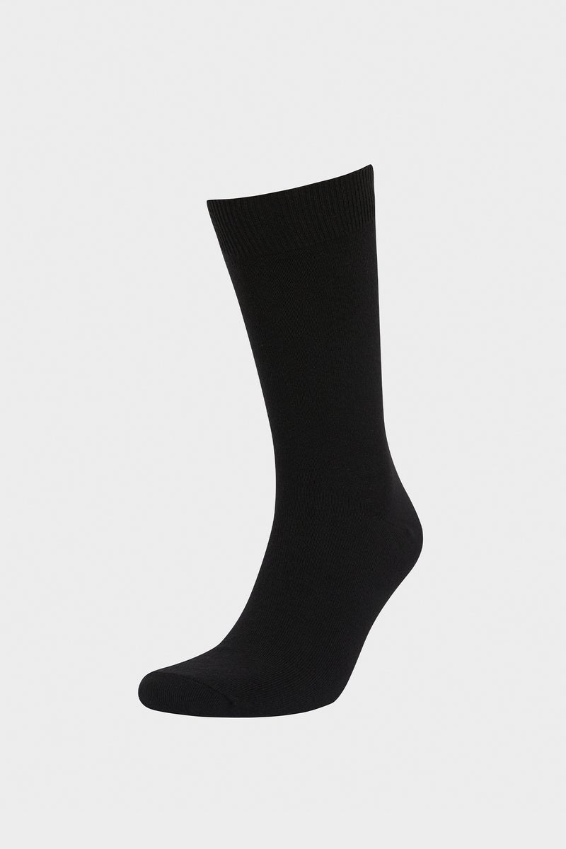 DeFacto Black Man 7 Piece Long Socks Casual - Image 3