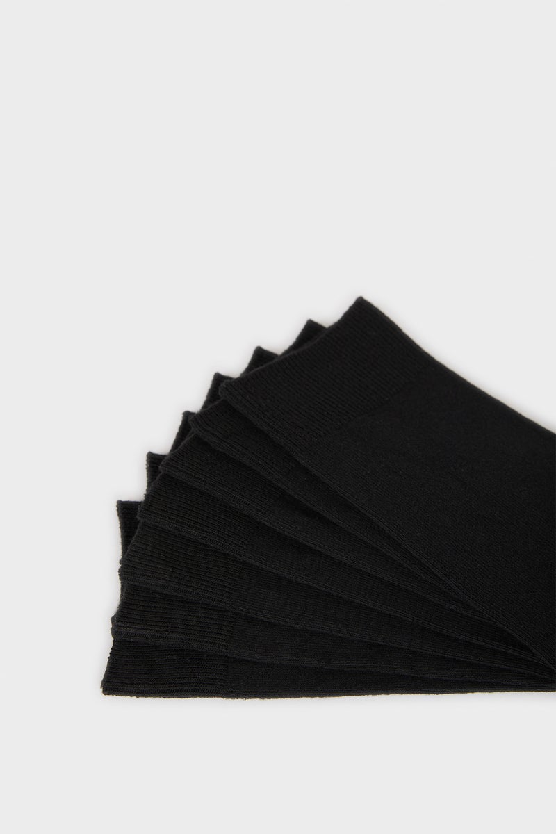 DeFacto Black Man 7 Piece Long Socks Casual - Image 4