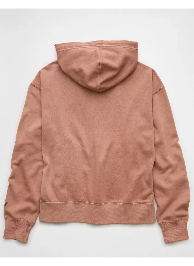 امريكان ايجل AE Logo Graphic Pullover Hoodie