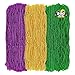 Huskein 200PCS Mardi Gras Beads 33 Bead Necklace Mardi Gras Accessories Purple Gold Green Party Beads Parade Favors Bulk for Christmas Wedding Birthday Party Supplies Decor - Image 2