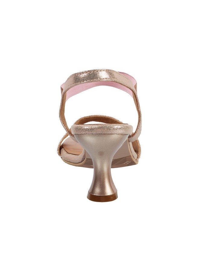 Metro Womens Synthetic Rose Gold Sandals (Size (6 UK (39 EU)) - Image 3