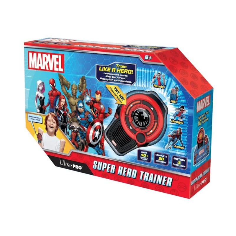 Ultra Pro Marvel Super Hero Trainer Interactive Fitness Toy for Kids Motion Activated Training Game with SpiderMan Captain America Hulk Thanos Includes Hero Tokens Map STEM Active Play System - Image 2