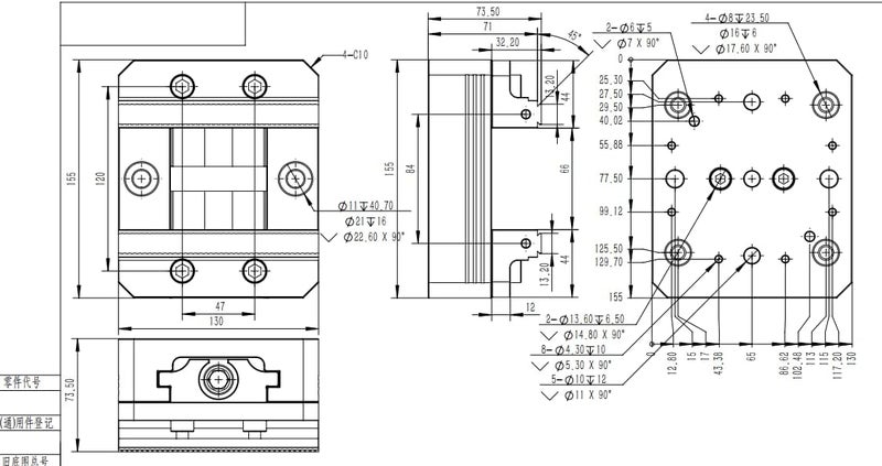 كلاراكو مشبك آلة طحن يدوي عالمي بخمسة محاور CNC ملزمة ذاتية التمركز أقصى نطاق للتثبيت: 155 مم - Image 4