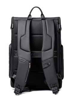 ARCTIC HUNTER Water Resistant Polyester 180 Degree Flat Open 15.6 inch Unisex Travel Laptop Backpack B00465 Black  - Image 5