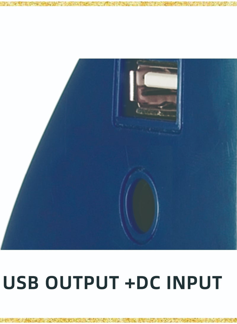 ستارجولد فانوس طوارئ LED 4D قابل لإعادة الشحن، بطارية منظمة 6V 4.5AH - Image 5