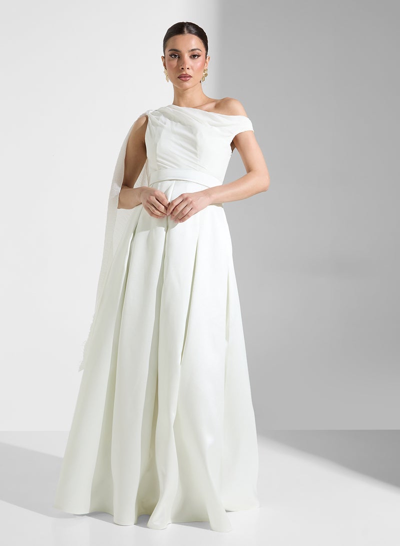 ايرا فستان عمود أبيض - Image 1