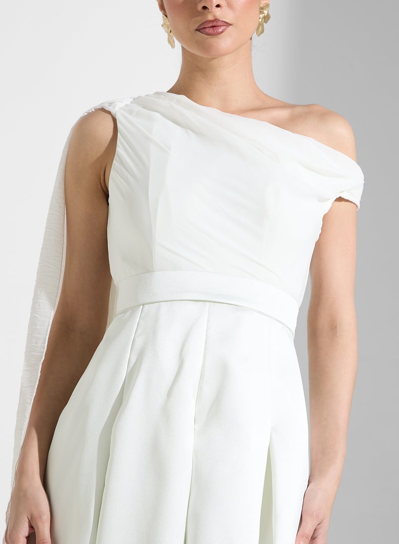ايرا فستان عمود أبيض - Image 3