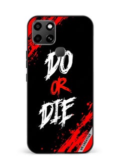 Protective Case Cover For Infinix Smart 6 Do Or Die Design Multicolour