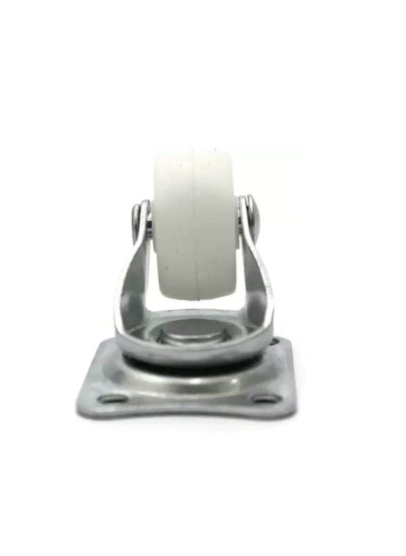 THOISEWELT THOISEWELT Home Furniture Caster Wheel Heavy Material Alloy Steel PU Swivel Wheel Only White 25 Inche Full Set  - Image 5
