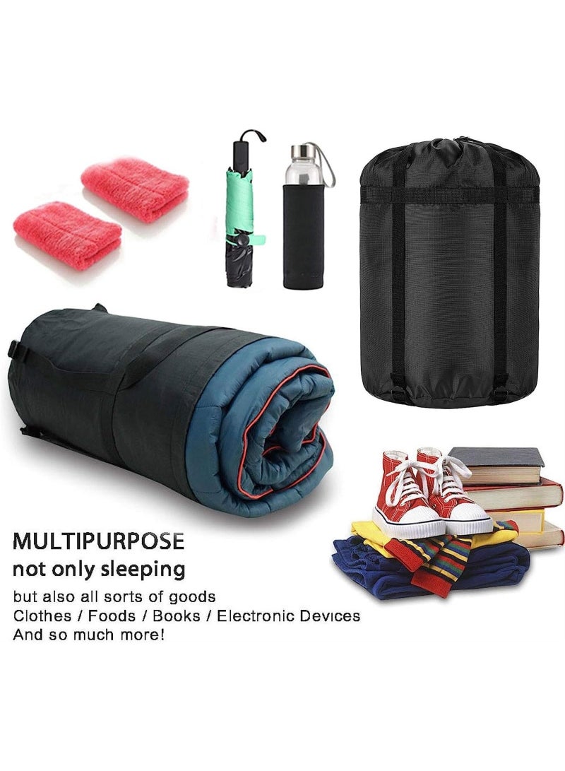 Compression Stuff Sack, Sleeping Bags Storage Stuff Sack Organizer Waterproofing Camping Hiking Backpacking Bag For Travel - Great Sleeping Bags Clothes Camping  - Image 2