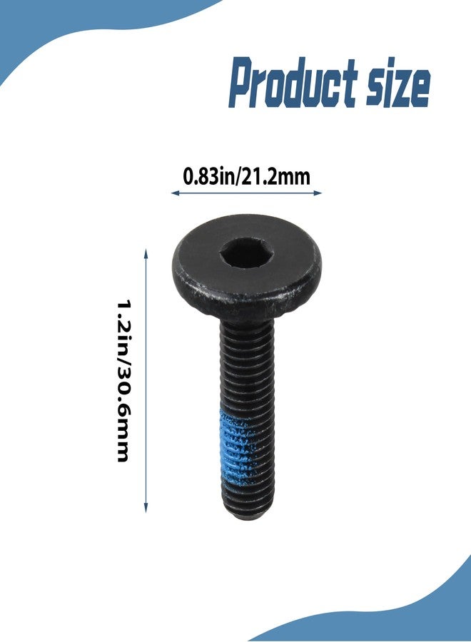 Cawla 8 Spline CHROMOLY BMX Spindle Screws for 19mm Bottom Bracket(Set of 2) - Image 3