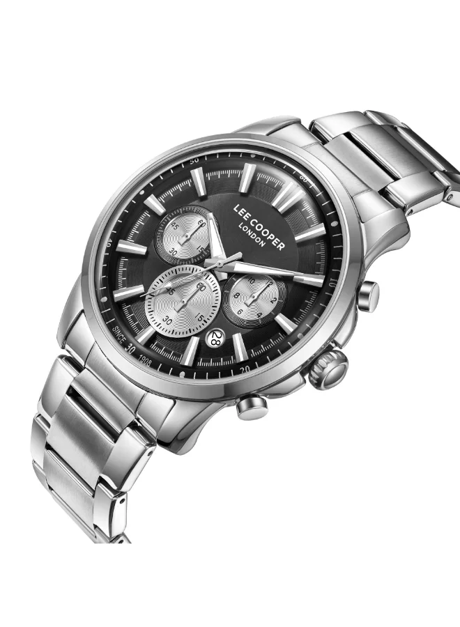 Lee Cooper Men's Metal Multi Function Watch LC08068.350 - 43 mm