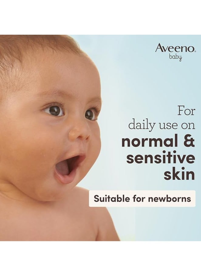 Aveeno Baby Aveeno Baby Daily Care 24 Hours Moisturising Lotion for Sensitive Skin with Prebiotic Colloidal Oatmeal,  150ml  - Image 5