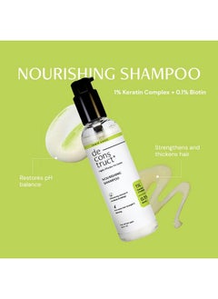 Deconstruct Nourishing Shampoo & Conditioner Duo | With Keratin, Biotin & Murumuru Butter | Removes Excess Oil & Reduces Frizziness | Smoothens & Strengthens Hair | For Men & Women | 200Ml + 200G  - Image 4