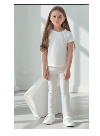 Guess Kids White Cotton T-shirt