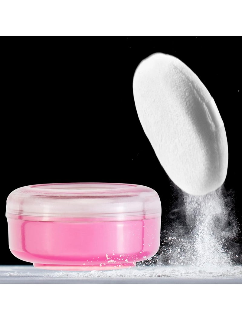 R-NEU R-NEU Dusting Powder for Women with Powder Puff, 100% Talc-Free, Elegant Rose Petals Scented Body Powder, After Bath for Soft Skin, Extra Large, 1 Pack (5oz)  - Image 4