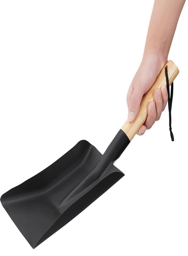MYFIREPLACEDIRECT Fireplace Shovel & Brush Set, Large Ash Shovel and Hearth Brush with Wooden Handle, Fireplace Tools Set, Metal Brush Pan Set, Fireplace Tools, Firepit Tools, Fire Pit Accessories for Outside - Image 4