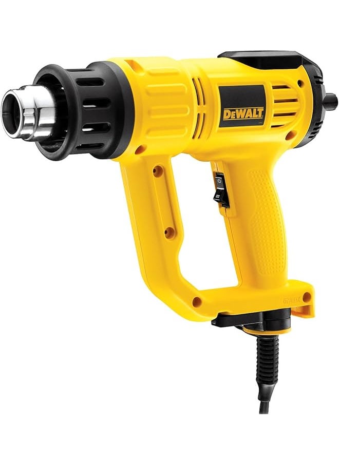 DEWALT D26414 Gb 2000W 240V Lcd Premium Heat Gun Yellow Black  - Image 1