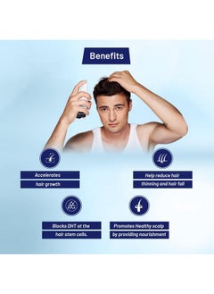 Formen Formen Hair Growth Serum For Men | With 3% Redensyl, 2% Procapil, Caffeine, Follicusan, Kopexil | Reduce Hair Fall, Nourish Scalp, Hair Growth Treatment - 60 Ml (Pack Of 1), 80 Grams  - Image 3