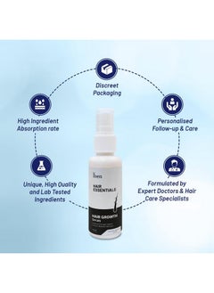 Formen Formen Hair Growth Serum For Men | With 3% Redensyl, 2% Procapil, Caffeine, Follicusan, Kopexil | Reduce Hair Fall, Nourish Scalp, Hair Growth Treatment - 60 Ml (Pack Of 1), 80 Grams  - Image 5