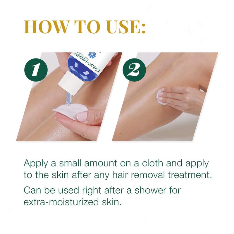 Clean + Easy Azulene Oil â€“ Post Waxing Treatment for Sensitive Skin, Soothes Irritation & Removes Wax Residue After Hair Removal, After Wax Care, 2 oz - Image 5