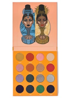 Juvia's Place Juvia's Place Palette The Magic Mini - Bright and Bold Red, Shades of 16, Professional Eye Makeup, Pigmented Palette, Makeup Palette for Eye Color & Shine  - Image 2