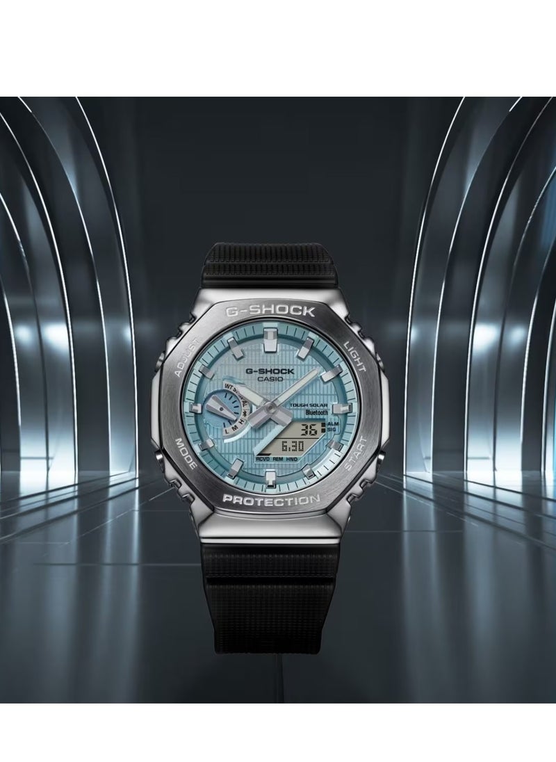 G-SHOCK G-SHOCK Men's Watch Smartphone Link Analog-Digital Metal Tough Solar - GBM-2100A-1A2DR  - Image 2
