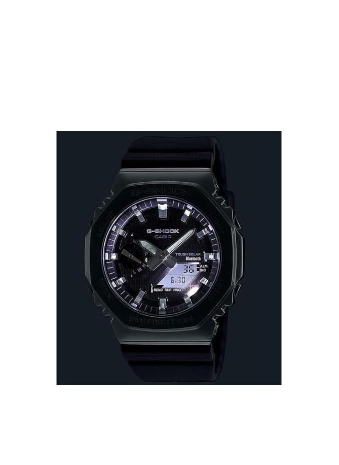 G-SHOCK G-SHOCK Men's Watch Smartphone Link Analog-Digital Metal Tough Solar - GBM-2100A-1A2DR  - Image 5
