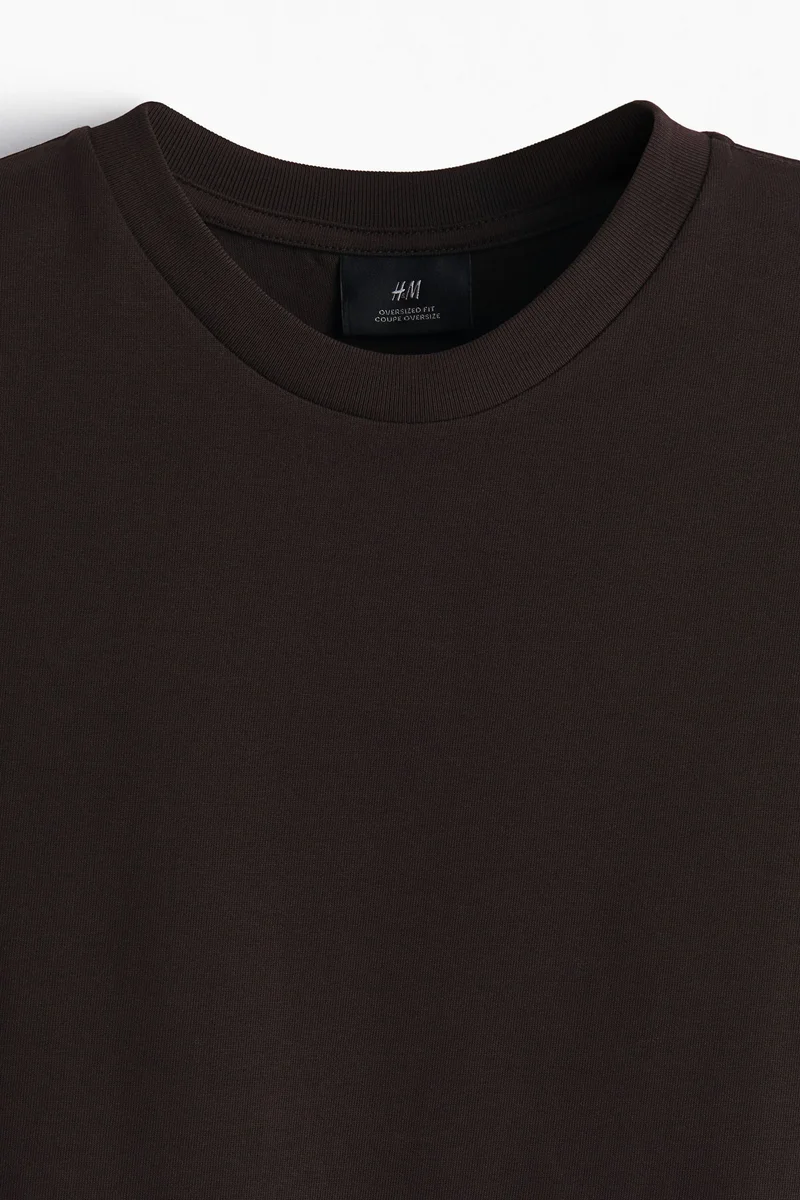 اتش اند ام تي-شيرت بقصة فضفاضة