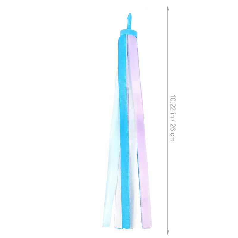 Handlebar Streamers Tassels For Kids Bikes Scooters Easy Install 2 Pairs Colorful - Image 3