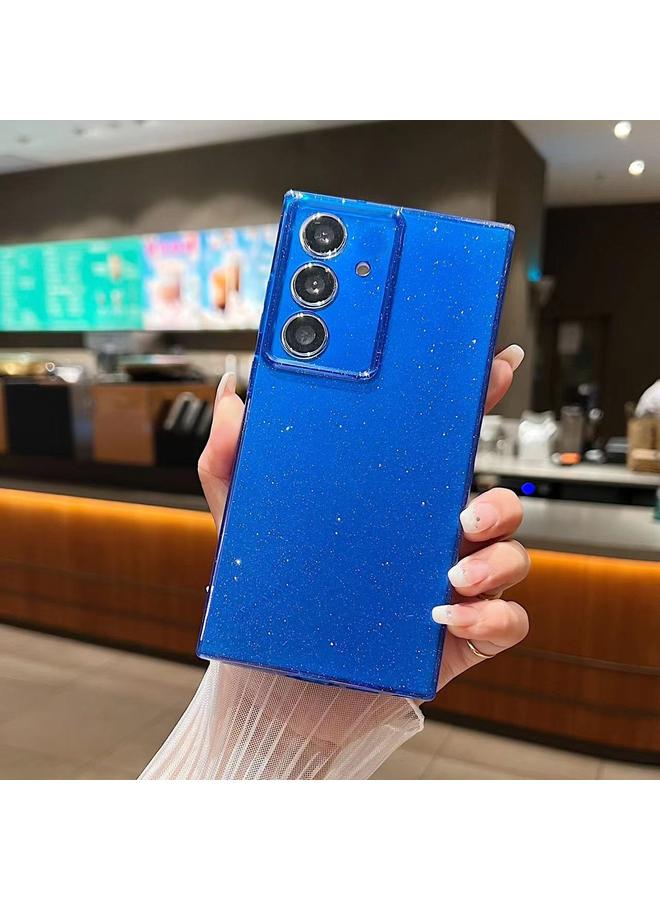 erorex Case For Samsung Galaxy S24+ 5G Jelly Glitter Solid Color TPU Phone Case - Image 1