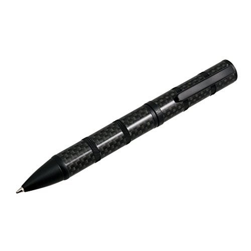 MONTEVERDE Carbon Fiber Pen Ballpoint Pen (MV41595), Black - Image 1