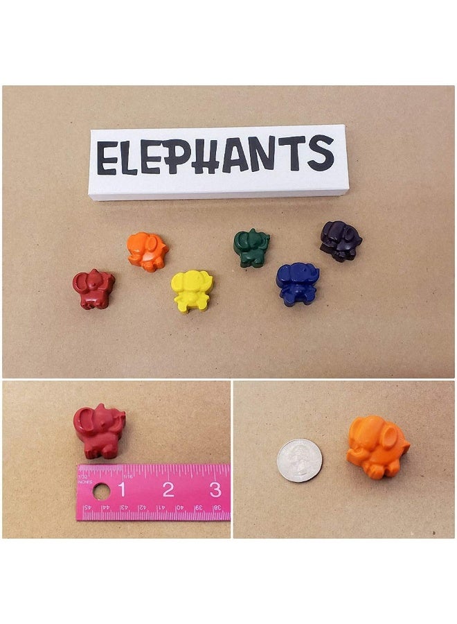 HiParty 2 Pack Elephant Chocolate Candy Molds, Elephant Silicone Keto Fat Bombs Molds Mini Soap Crayon Melt Resin Mould Ice Cube Tray Baby Shower Party Favors Supplies - Image 5