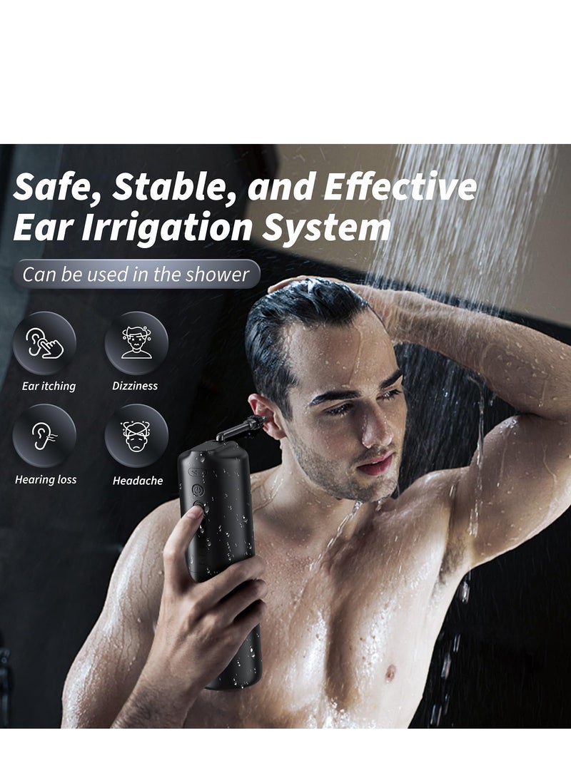 Generic Ear Wax Removal - Electric Ear Irrigation Flushing System - Water Powered Ear Cleaner with 4 Pressure Modes - Safe and Effective Ear Cleaning Tool - Water Resistant USB Rechargeable  - Image 5