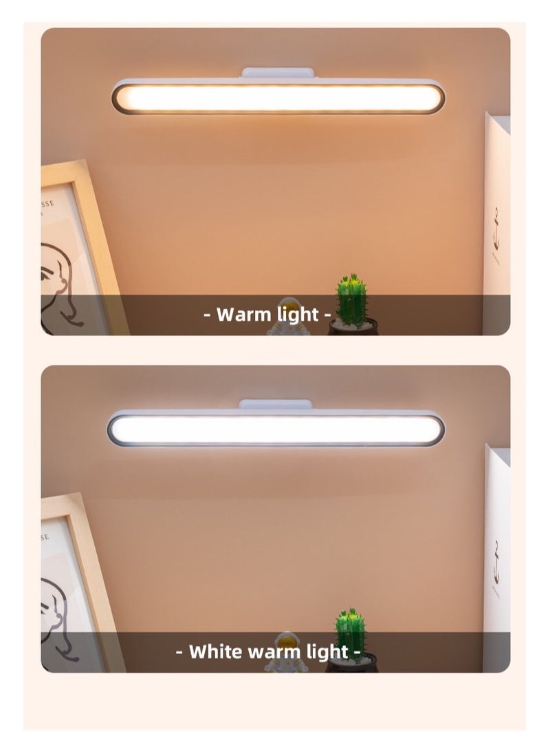 Generic Touch Mirror Light Under Cabinet Lights Rechargeable Battery LED Lights Dimmable LED Light Bar with 3 Color Modes USB Rechargeable Wall Shelf Closet Mirror Bedside Kitchen Lighting  - Image 5