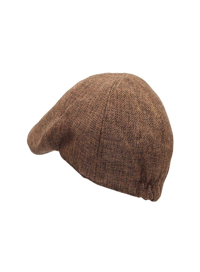 WITHMOONS Ivy Cap Summer Mesh Newsboy Irish Gatsby Golf Hats TZ30047 (Brown) - Image 4