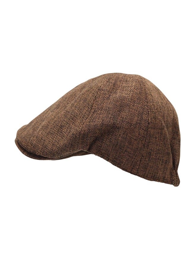 WITHMOONS Ivy Cap Summer Mesh Newsboy Irish Gatsby Golf Hats TZ30047 (Brown) - Image 5
